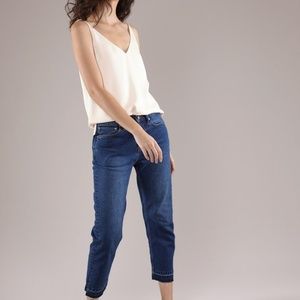 GRANA XS Off-white Silk Original V-neck Camisole